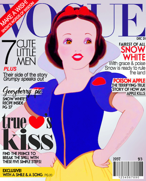 Disney-Princesses-on-Fashion-Magazines-02