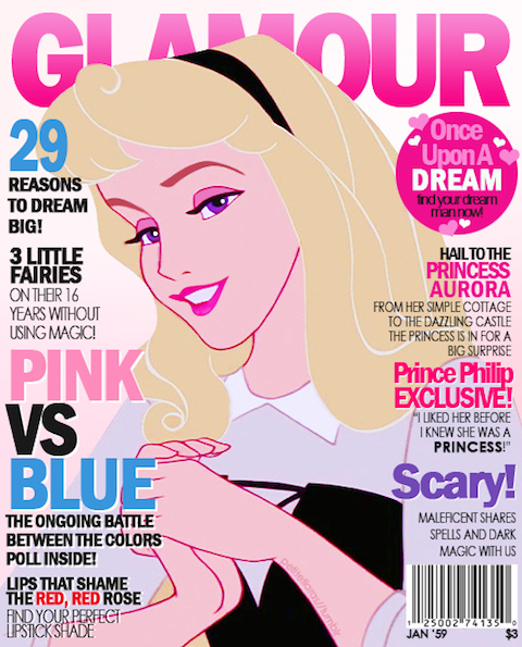 Disney-Princesses-on-Fashion-Magazines-05