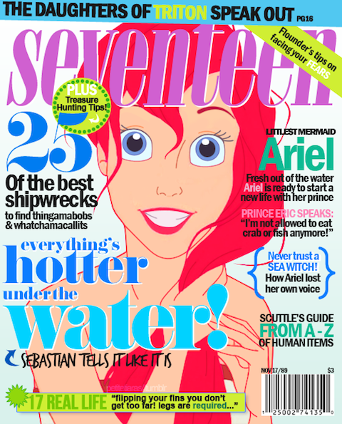 ariel-seventeen-magazine-la-sirenita-revista-princesas-disney-princess