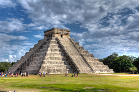 Mayan-piramids