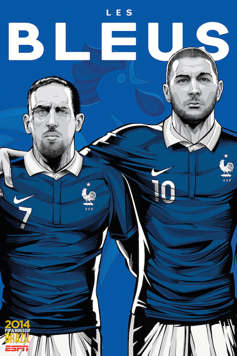 ESPN-WorldCupPoster-France-Franck-Ribery-Karim-Benzema