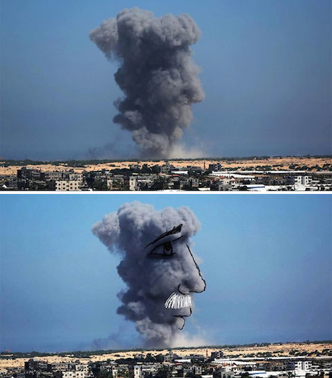 gaza-israel-rocket-strike-smoke-art-22