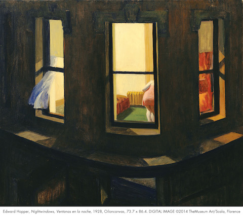 Hopper, Edward (1882-1967): Night Windows. (1928).