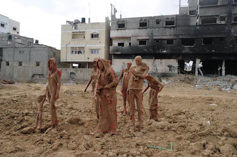 palestinian-artist-gaza-clay-sculptures-displacement-destruction-designboom-031