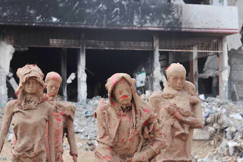 palestinian-artist-gaza-clay-sculptures-displacement-destruction-designboom-051