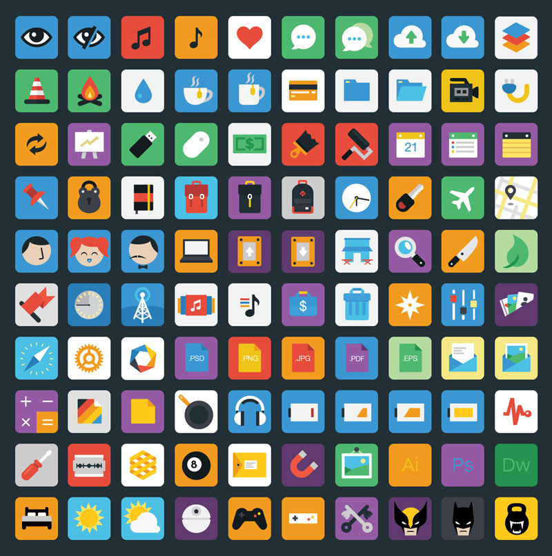 Stylicons-—-100-Royalty-Free-Flat-Icons