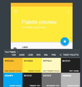 Escoge la paleta de colores para un diseño digital en sólo dos clics
