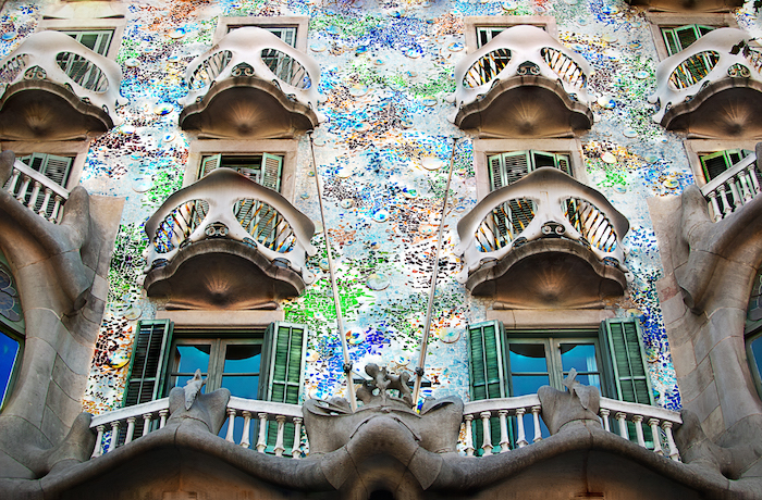Casa Batlló, Barcelona, obra de Antonio Gaudí