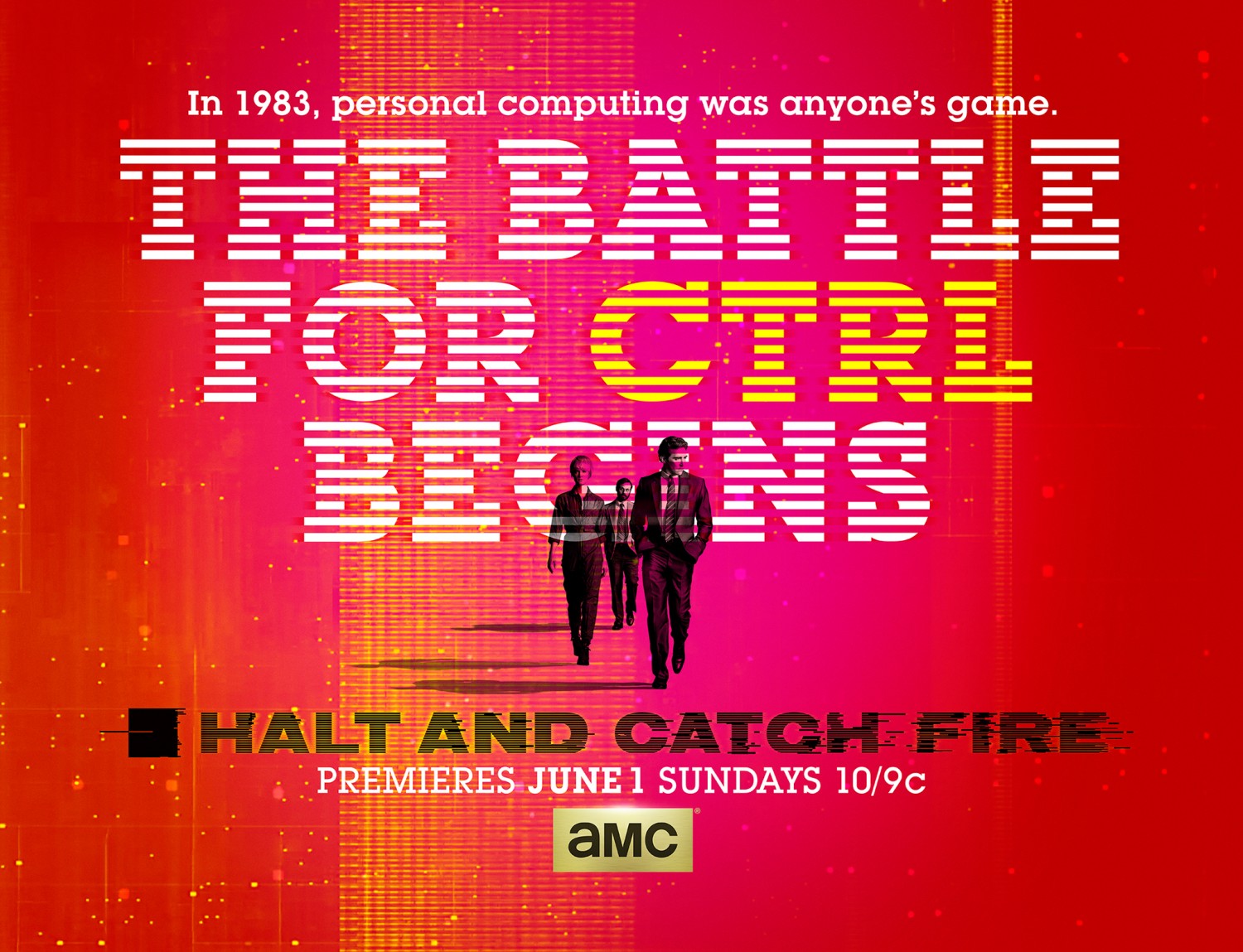 POSTER Halt and Catch Fire Various Directors Designed by Patrick Clair for Elastic