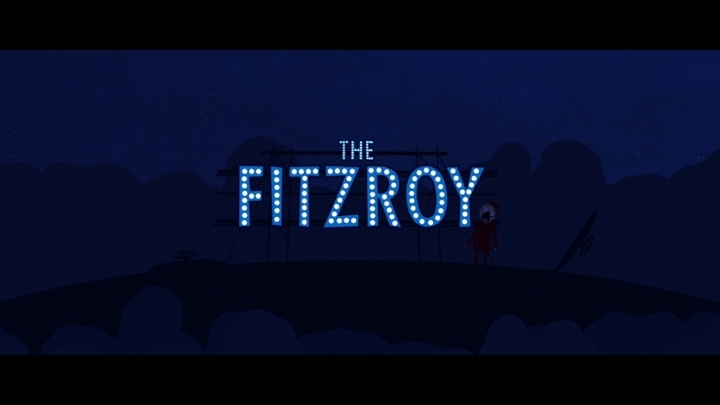 POSTER The Fitzroy Director- Andrew Harmer Designed by Chris Tozer and Marko Anstice