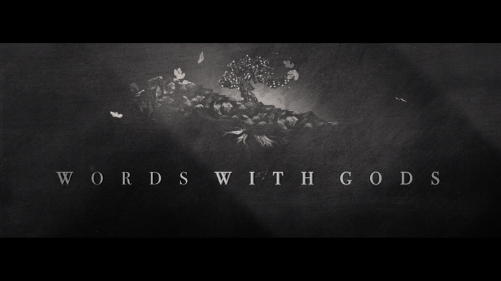 POSTER Words with Gods Various Directors Designed by Maribel Martinez Galindo for diecinueve36