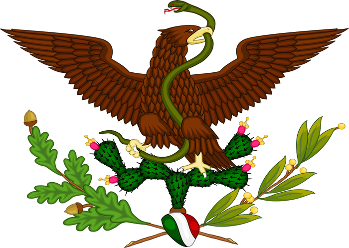 ESCUDO NACIONAL Escudo_de_la_Segunda_República_Federal_de_los_Estados_Unidos_Mexicanos.svg