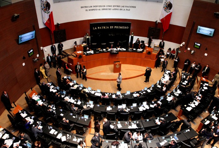 20426119. México, D.F.- Durante  la sesión ordinaria en el Senado de la Republica.  NOTIMEX/FOTO/BERNARDO MONCADA/BMR/POL/