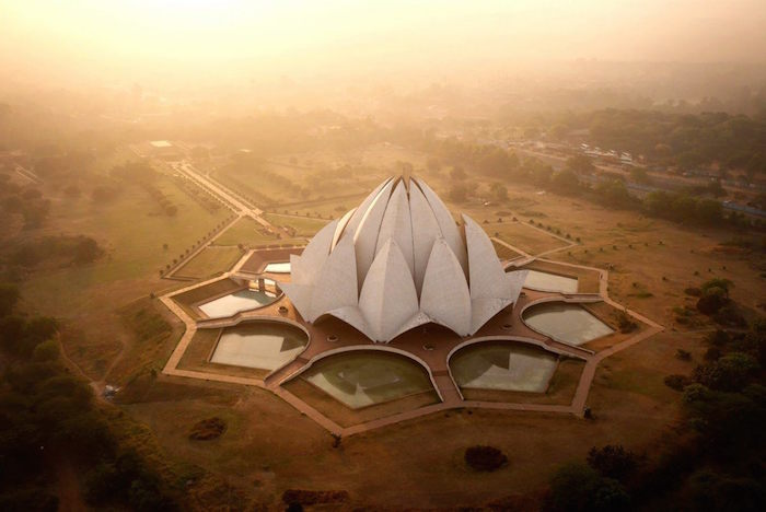 Templo del Loto, India.