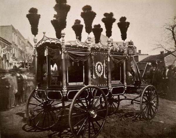 Carroza fúnebre de Abraham Lincoln, 1865