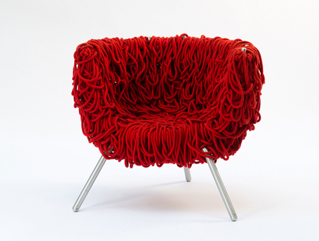 silla vermelha