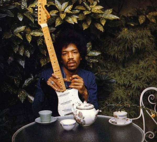 Jimi Hendrix, Londres, 1970. 