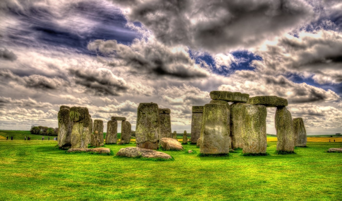 Stonehenge a prehistoric monument in Wiltshire England