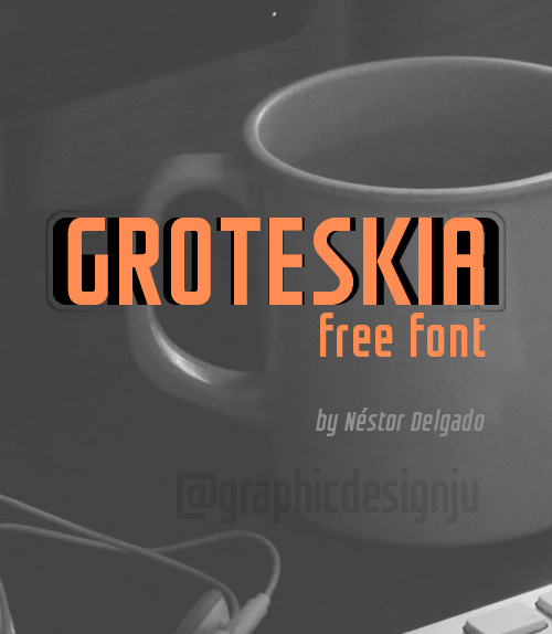 Groteskia+free+fonts