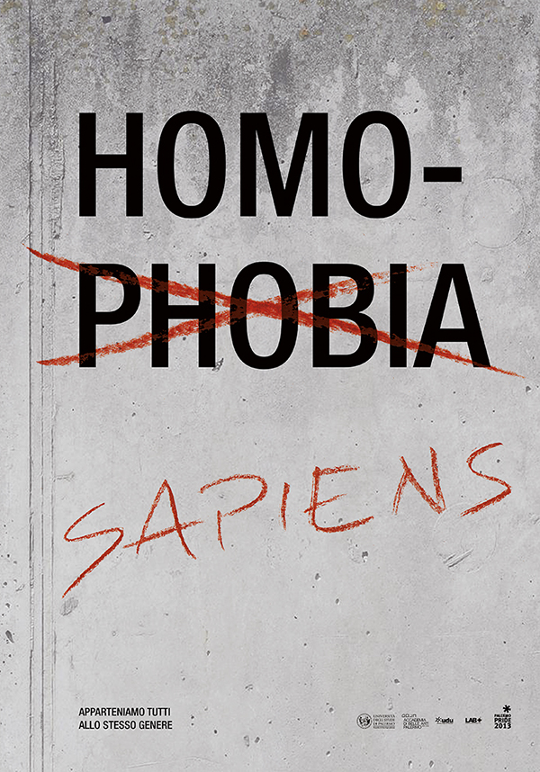 omofobia Muro con loghi1