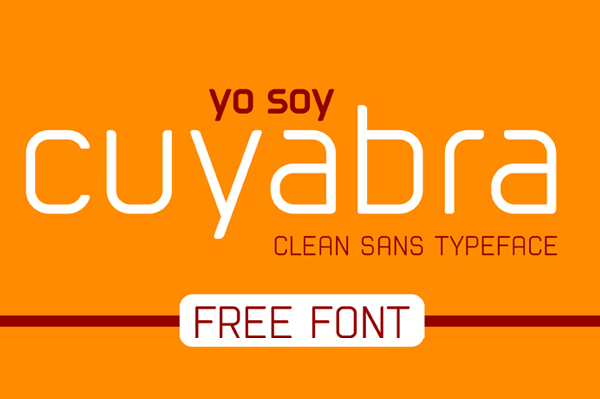 Cuyabra+free+fonts