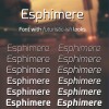 Esphimere+free+font