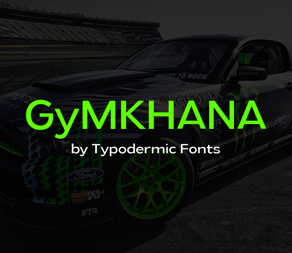 Gymkhana+free+fonts