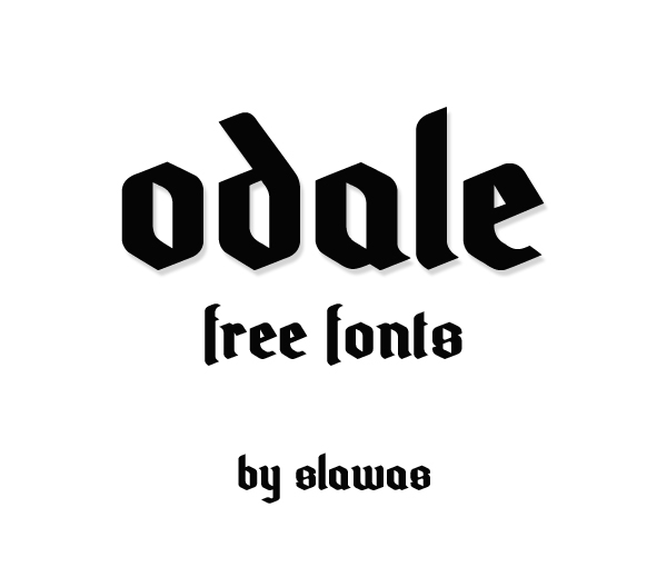 Odale+free+fonts