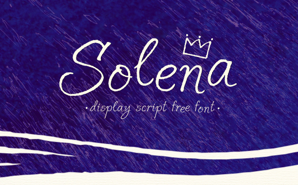 Solena+Script+free+fonts