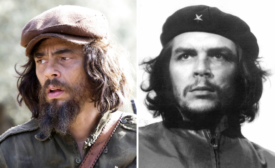 Benicio del Toro como Ernesto Che Guevara