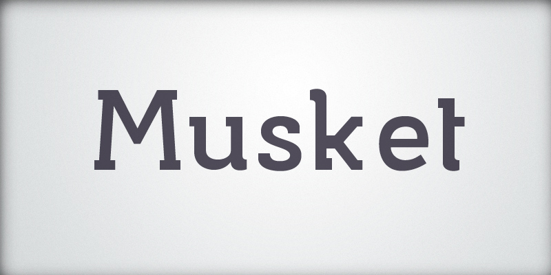 musket-font