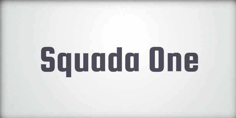 squada-one-font
