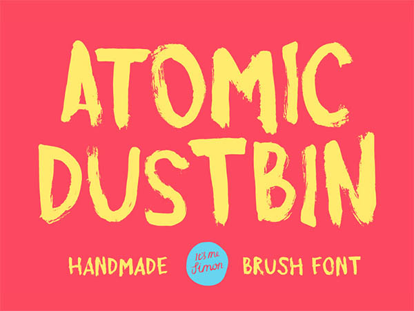 Atomic-Dustbin-Font