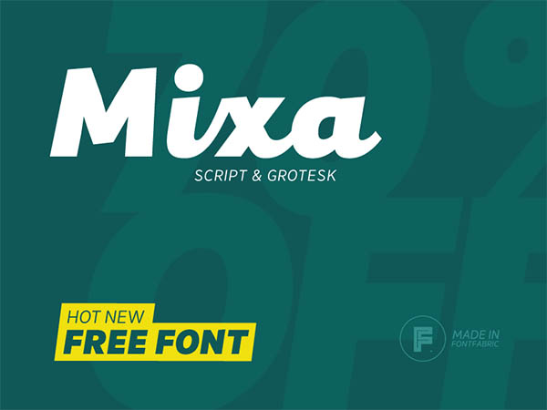 Mixa-free-font