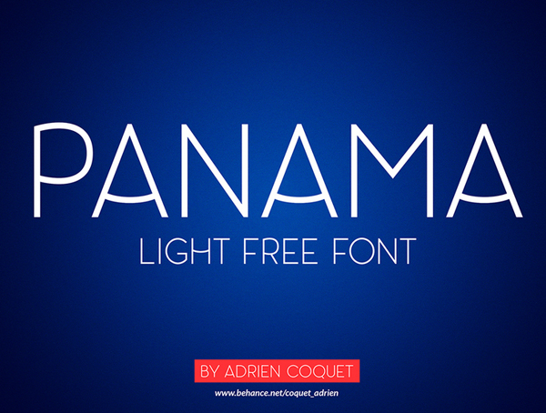 Panama+free+fonts