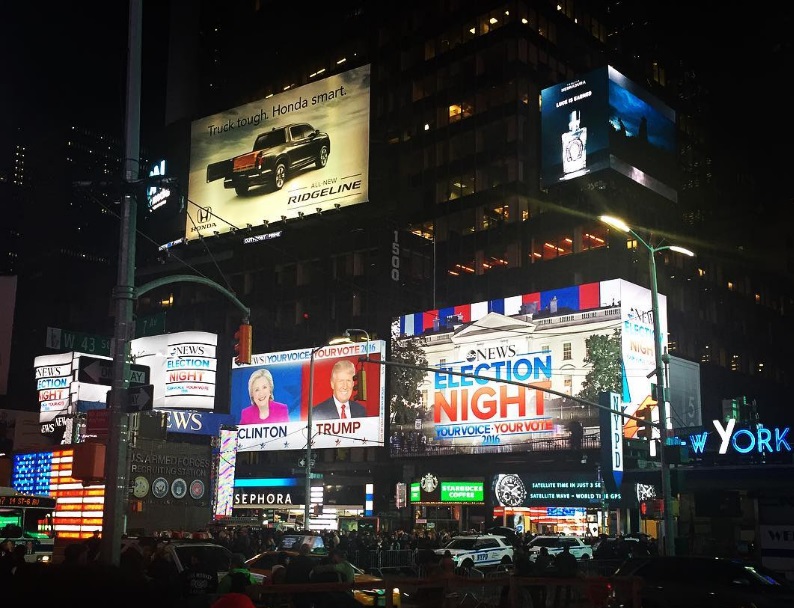 Times Square. Nueva York, (Instagram)