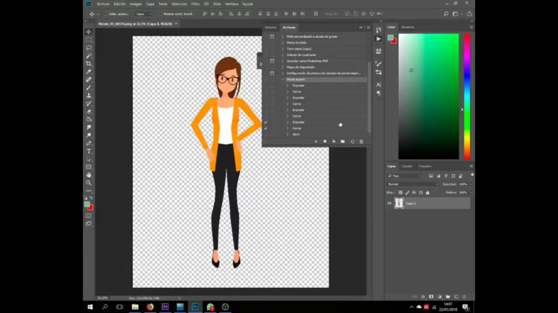 Aprende Batch Processing en Adobe Photoshop a través de este tutorial en video. ¡Compártelo!