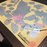 Rasca Mapas: Un diseño que muestra todo el país en municipios