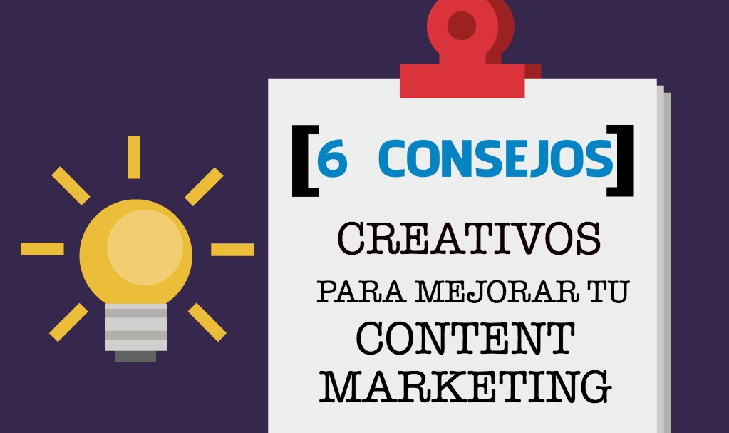 Crear una estrategia de content marketing eficaz requiere de creatividad para desarrollar un contenido interesante y que le guste al púbico.
