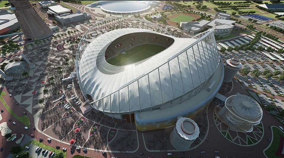 El mundial de Qatar 2022 depara muchas sorpresas arquitectónicas, como el Khalifa Stadium que tendrá aire acondicionado en un país desértico.