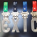 La 7ma medalla del maratón de la CDMX | Tipografía de México 68