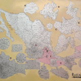 Rasca Mapas: Un diseño que muestra todo el país en municipios