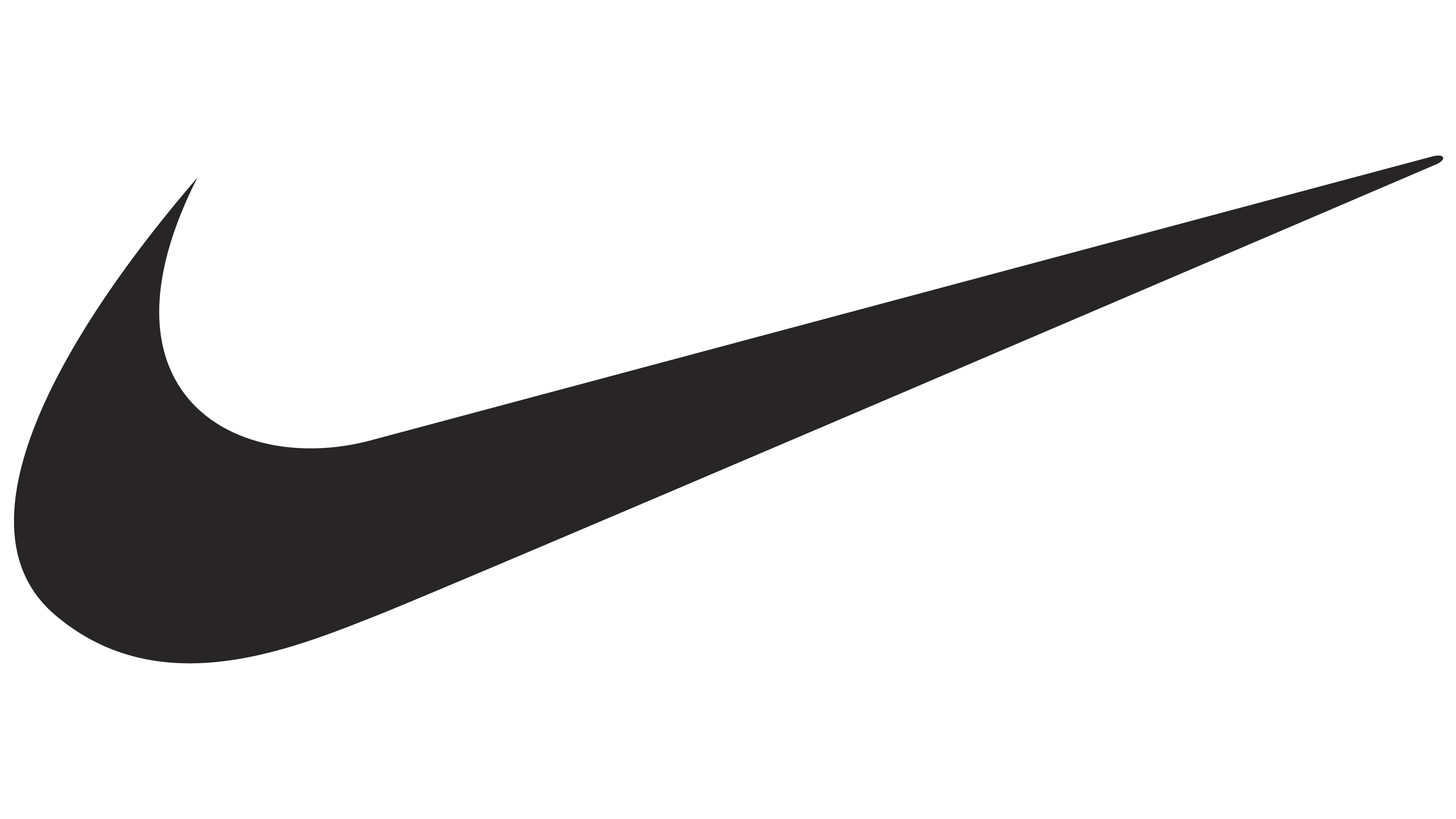 El logo de Nike se basó en la diosa griega de la victoria "Niké", la cual está representada alada, por lo que de ahí se retoma el diseño y agrega movimiento