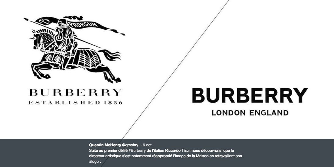 El logotipo de Burberry y su pattern sufrieron grandes cambios en los últimos meses, aún así, el significado de ellos es muy relevante.