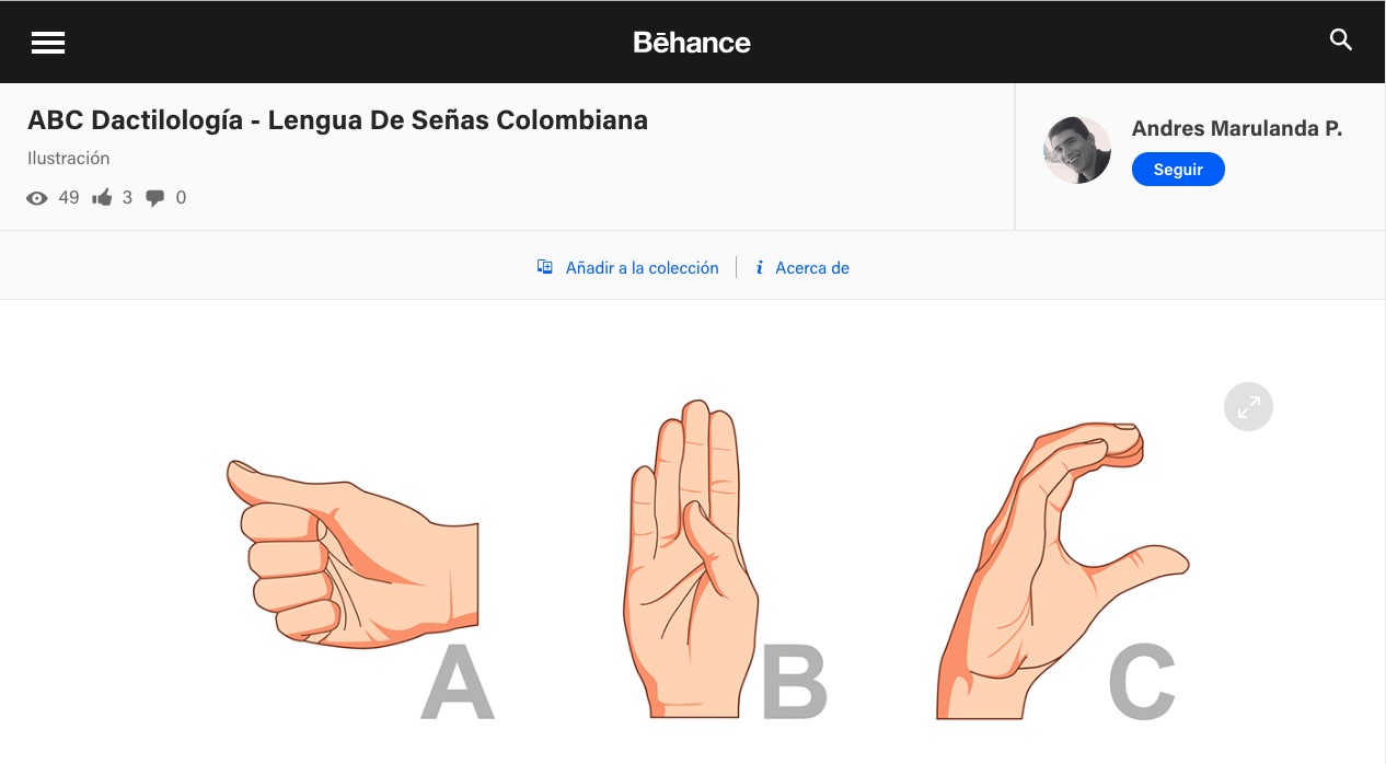 No existe mejor ejemplo de que los símbolos comunican una idea visualmente que el de lenguaje de señas, utilizados por los sordos-mudos.