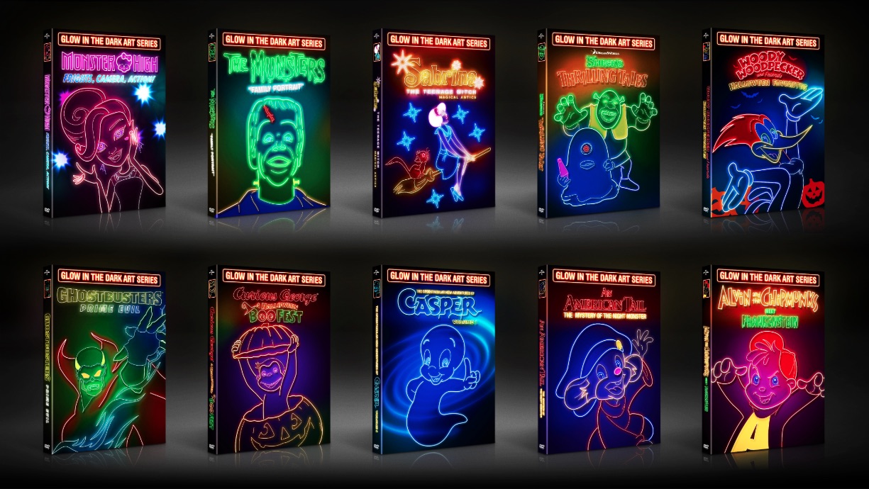 El empaque especial de los DVD Glow in the Dark Art Packaging Series ganó el Clio de Plata 2018 premios que reconocen la mejor publicidad.
