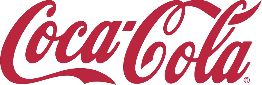 El logo de Coca Cola tiene una tipografía muy emblemática que desde su diseño en la década de los 40s, no se ha modificado.