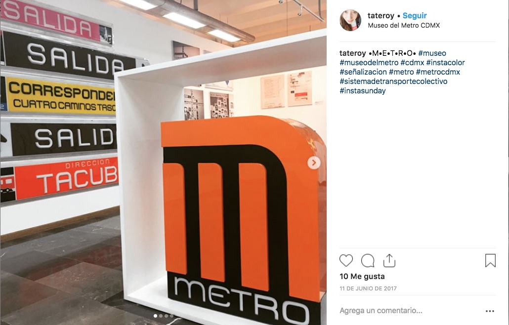 Todos creen que el logotipo del Sistema de Transporte Colectivo Metro es una 