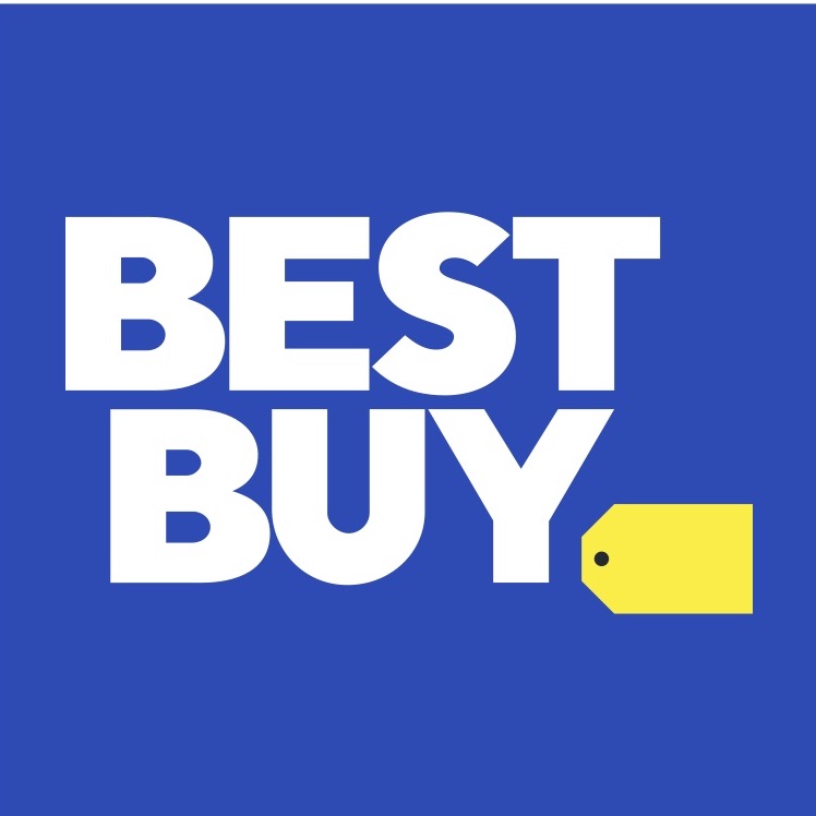 El Logo de Best Buy con una etiqueta amarilla surgió en 1989 cuando la tienda acababa de cambiar su nombre y razón social.