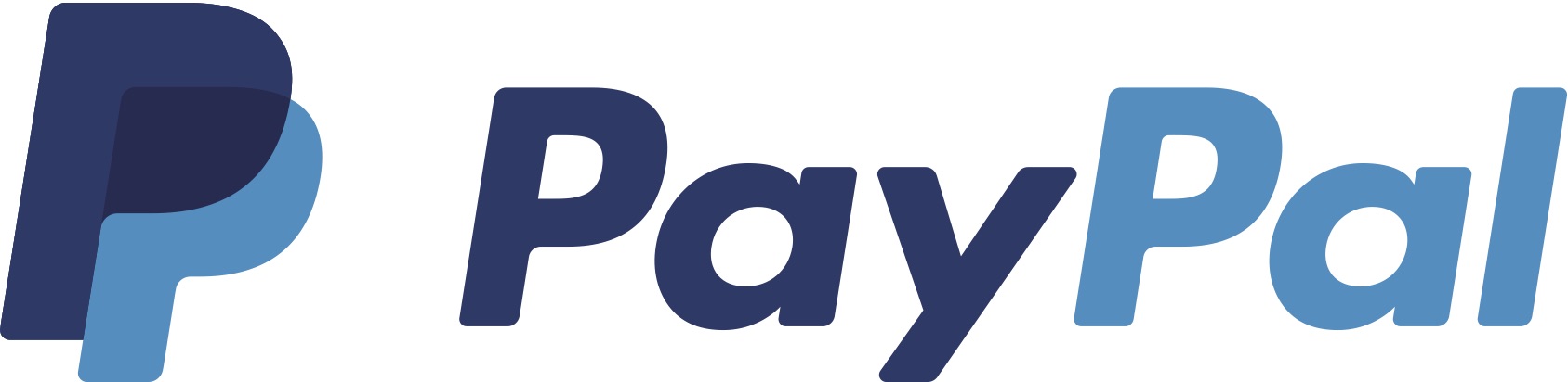 El logotipo de PayPal siempre ha sido tipográfico, aún así, recientemente creó un monograma que los identifica en diversas plataformas.